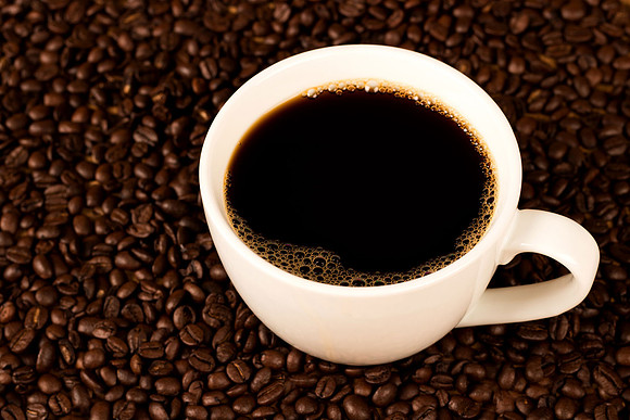 Coffee and coffee beans by HabilePhotography