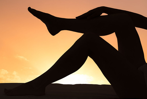 Silhoutted legs by HabilePhotography
