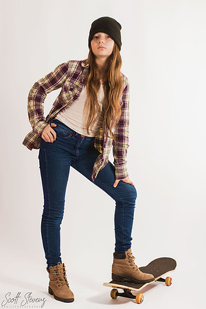 Skater girl by HablePhotography